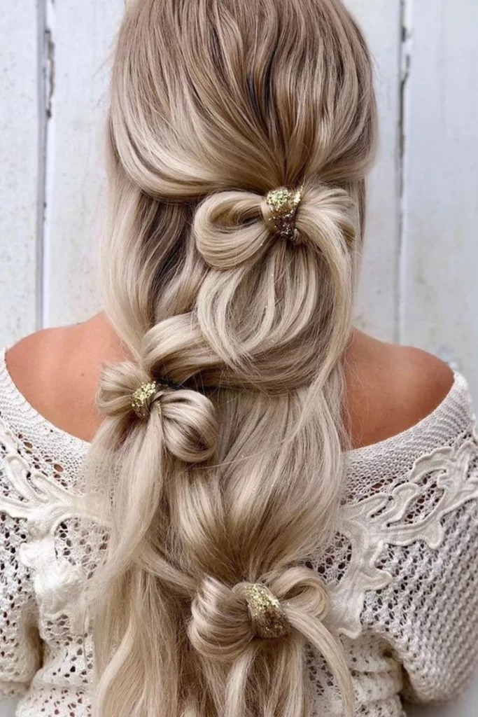 Christmas hairstyles: 25 ideas to find inspiration