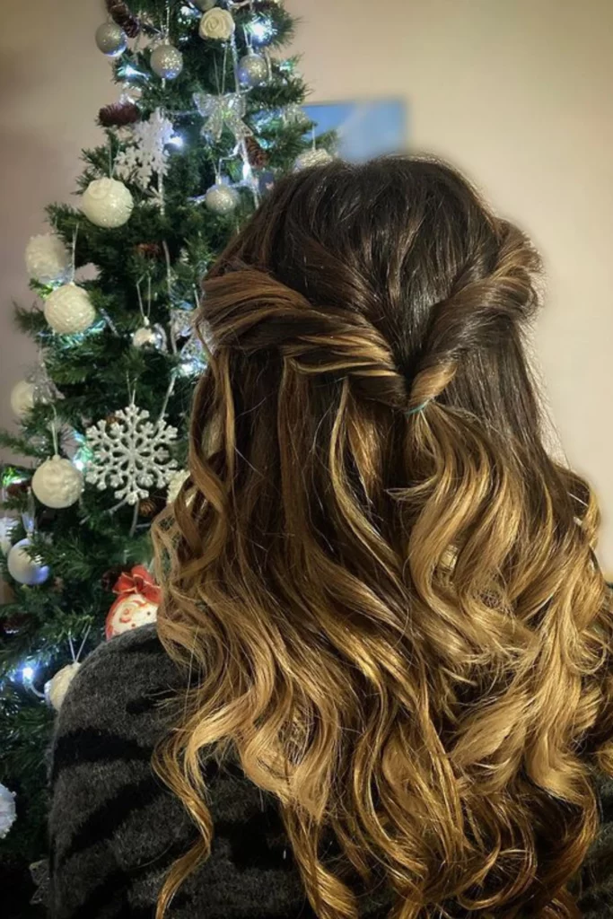 Christmas hairstyles: 25 ideas to find inspiration