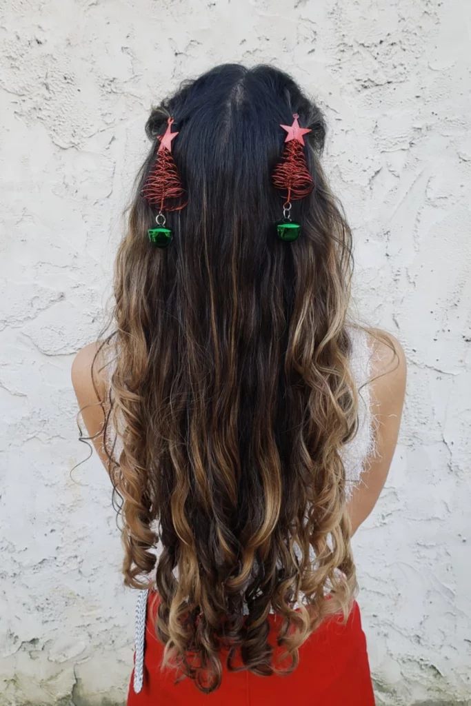 Christmas hairstyles: 25 ideas to find inspiration